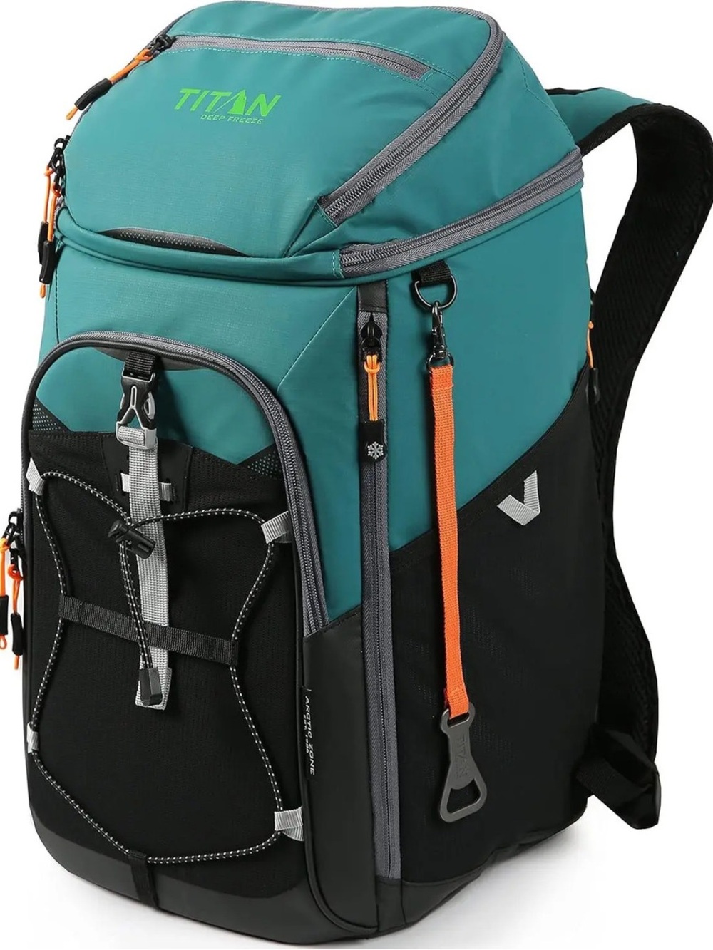 *Looking*for this exact backpack cooler Titan Teal, Black & Orange Backpack